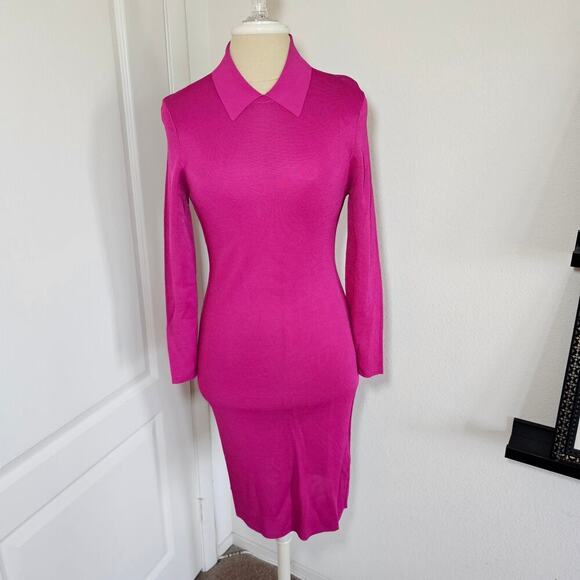 Trina Turk Bookish Dress Trina Pink sz Large - Picture 7 of 10